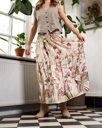 Marta Du Chateau - MDCPrincess Nederdel - Beige